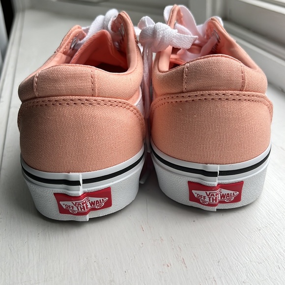 New Vans Ward Skate Shoes Peach - Picture 11 of 11